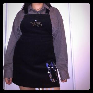Kiki Delivery Service Overall Corduroy Dress